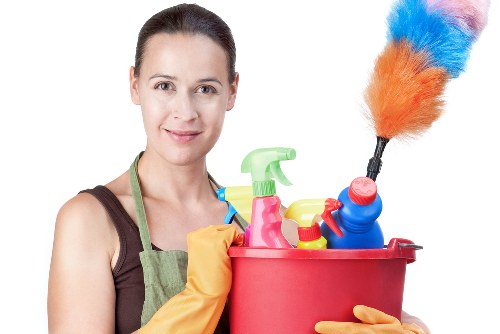 Thorough deep cleaning service in an Edgware home kitchen