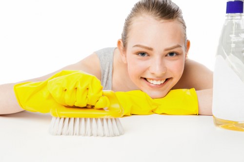 Local cleaning work in an Edgware flat