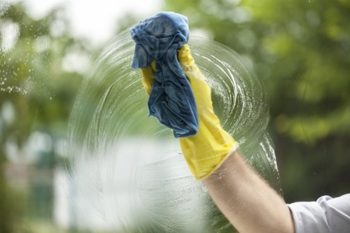 Final cleaning touches for a vacant property in Edgware