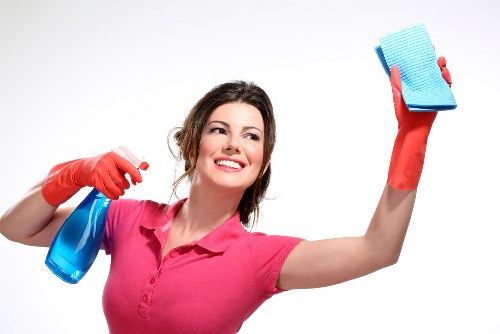 Local office cleaning team working in Edgware